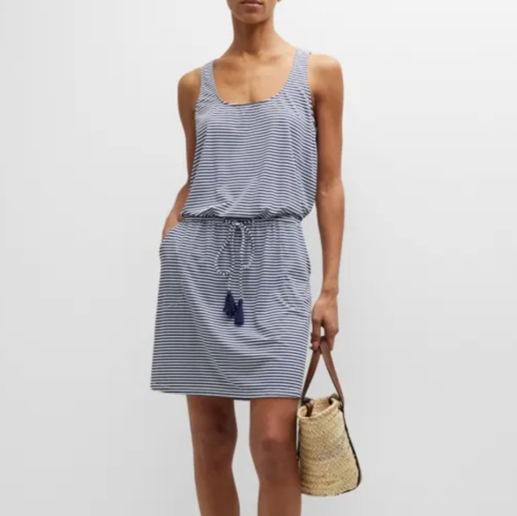 🆕️ J Crew Jersey Dress with Adjustable Waist Tie-strings. 100% Rayon. NWT - Picture 11 of 11